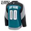 Lasten NHL San Jose Sharks Pelipaita Custom 2025-26 Fanatics Premium Alternate Teal